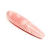 Chakrubs Heart Original Rose Quartz Wand, a smooth crystal tool crafted from rose quartz, promoting love and healing.