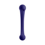 FemmeFunn Dual Stimulating Arc Vibrator Aluna Dark Purple, premium dual-ended sex toy for enhanced pleasure.