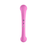 FemmeFunn Dual Stimulating Arc Vibrator Aluna Pink, premium dual-ended pleasure device for unique sensations.