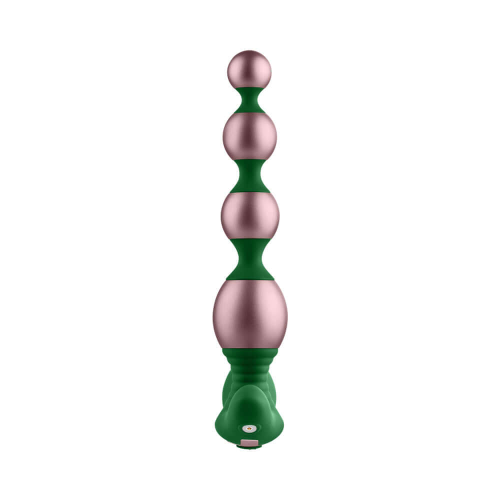 FemmeFunn Bougie Beads Rose Gold, a luxurious anal play toy with sleek design and silky-smooth texture.