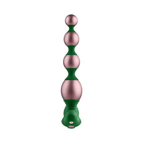 FemmeFunn Bougie Beads Rose Gold, a luxurious anal play toy with sleek design and silky-smooth texture.