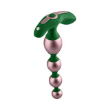 FemmeFunn Bougie Beads Rose Gold features sleek anodized aluminum in a luxurious design for enhanced anal play.