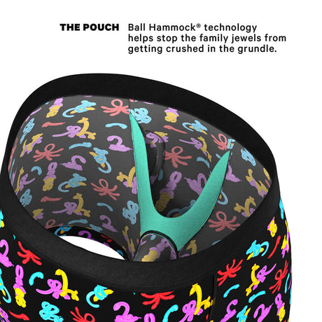 Shinesty The Knot Tonights Balloon Pouch Underwear with Fly L featuring Ball Hammock technology for comfort.