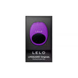 LELO LIFEGUARD Originals Vibrating Couples Ring packaging displayed on a black background with purple accents.