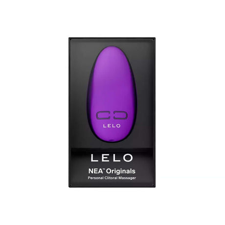 LELO NEA Originals Personal Clitoral Massager in sleek packaging, offering sophisticated pleasure for intimate moments.