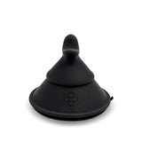 Cowgirl Cone Premium Sex Machine with App and Remote Control - ergonomic design in sleek black silicone.