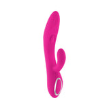Evolved G Tapper G-spot Clitoral Stimulation in vibrant pink color, designed for dual sensations.