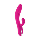 Evolved G Tapper G-spot Clitoral Stimulation pink vibrator designed for internal and clitoral pleasure.