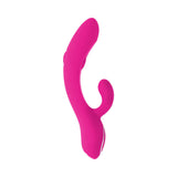 Evolved G Tapper G-spot Clitoral Stimulation double-tapping vibrator in vibrant pink.