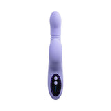 Evolved Pep Talk G-spot Clitoral Vibrator in soft purple color with thrusting and vibration features.
