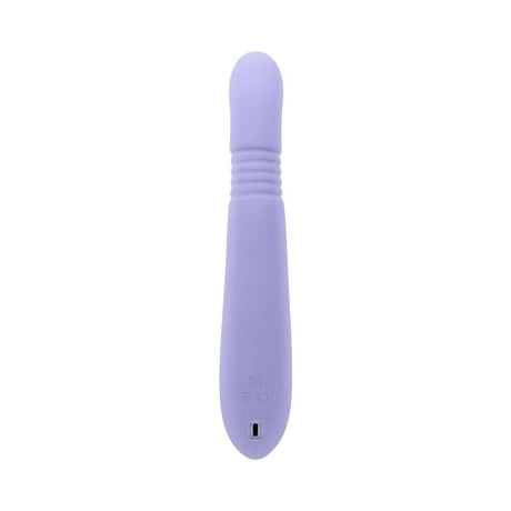 Evolved Pep Talk G-spot Clitoral Vibrator in soft purple color with sensual design for pleasure.