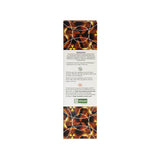 Exsens Body Oil Tiger Eye Macadamia 3.4 Oz ingredient list and packaging details on the back of the bottle.