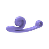 SVibe Snail Curve Vibrator Special Edition Periwinkle in a curved ergonomic design for dual stimulation.