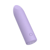 Adam & Eve Lilac Point Bullet Vibe in sleek lilac design, compact rechargeable vibrator for targeted stimulation.