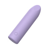 Adam & Eve Lilac Point Bullet Vibe - compact rechargeable vibrator in sleek lilac design for targeted stimulation.