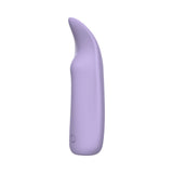 Adam & Eve Secret Curve Panty Bullet Vibe side view in soft purple color, designed for targeted stimulation.