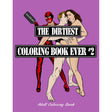 Wood Rocket The Dirtiest Coloring Book Ever 2 adult coloring book cover featuring playful illustrations.