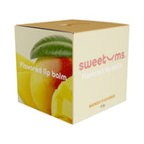 Sweetums Flavored Lip Balm Mango product packaging showcasing mango flavor and branding.