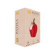 The Pleasure Company Patina Vibrating Rose Necklace packaging featuring an elegant design for discreet pleasure.