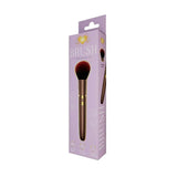 The Pleasure Company Brush Vibrating Bullet Gold in elegant packaging showcasing its 2-in-1 design and soft bristles.
