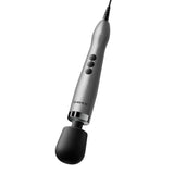 Doxy Die Cast Max Plug-in Wand Massager Silver with ergonomic design and powerful functionality.