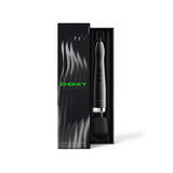 Doxy Die Cast Max Plug-in Wand Massager Black in elegant packaging, showcasing its sleek design and powerful performance.