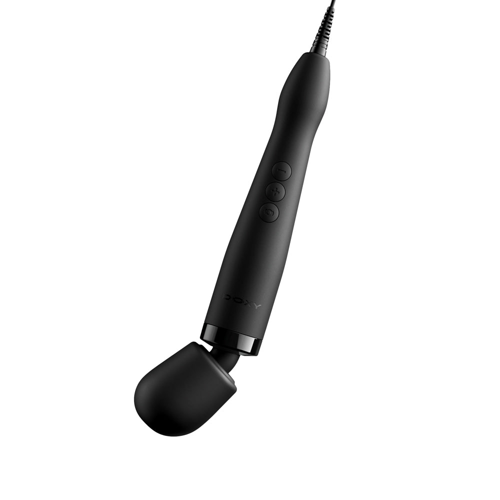 Doxy Original Massager Wand Massager Black showcasing its sleek design and powerful performance features.