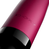 Close-up of the Doxy Original Massager Wand Massager Pink showcasing its elegant design and signature logo.