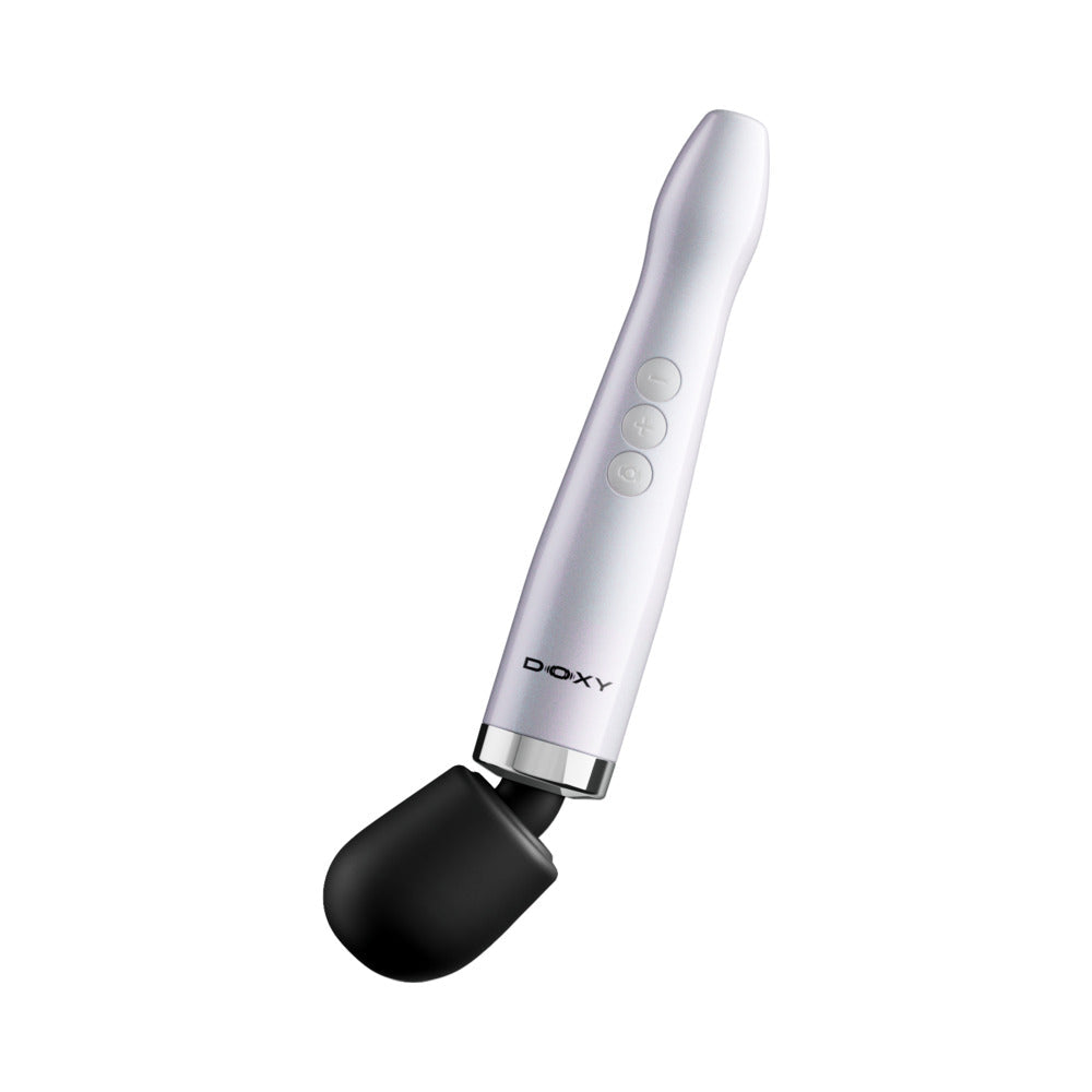 Doxy Die Cast Max Cordless Wand White, a powerful cordless wand with a sleek design and versatile features.