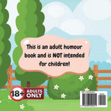 Fisting Funny Novelty Paperback Book by Jen Jenivive warning label indicating it's an adult humor book for ages 18 and over.