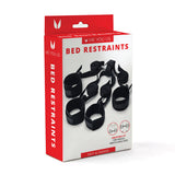 Me You Us Under Mattress Bed Restraints packaging featuring adjustable, soft, and padded straps for restraint play.