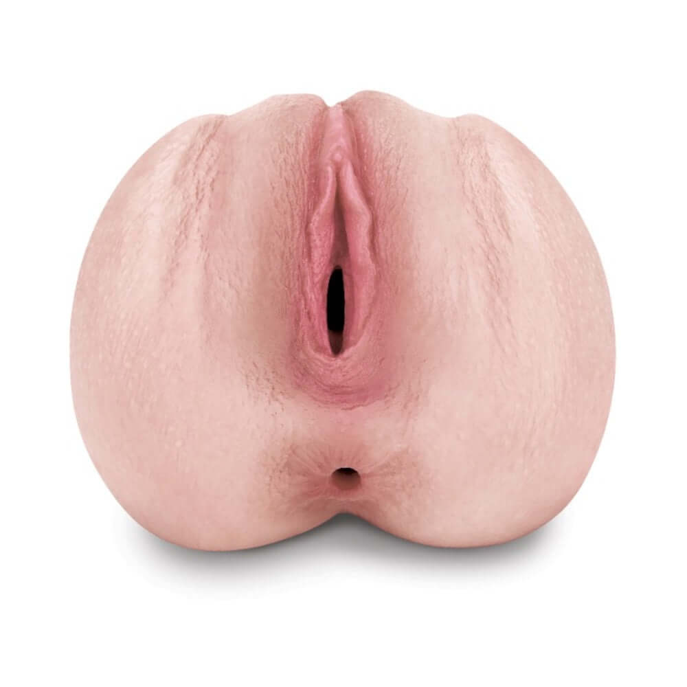 Me You Us Male Masturbator Stroker 2-Hole Silicone, featuring dual openings for versatile pleasure.