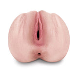 Me You Us Male Masturbator Stroker 2-Hole Silicone, featuring dual openings for versatile pleasure.