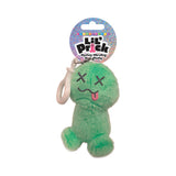 Lil Pricks Mystery Box Plush Penis Keychain in vibrant green with quirky face, perfect for playful accessories.