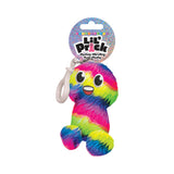 Lil Pricks Mystery Box Plush Penis Keychain in vibrant rainbow colors, soft plush charm for playful accessories.