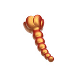 Adam & Eve Beaded Rose Blossom Silicone Anal Vibrator with a beaded design for enhanced pleasure.