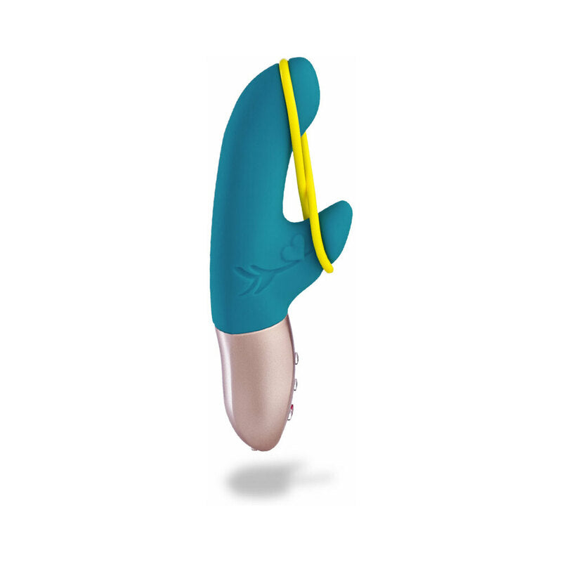 Fun Factory Amorino Dual Action Vibrator Petrol Blue