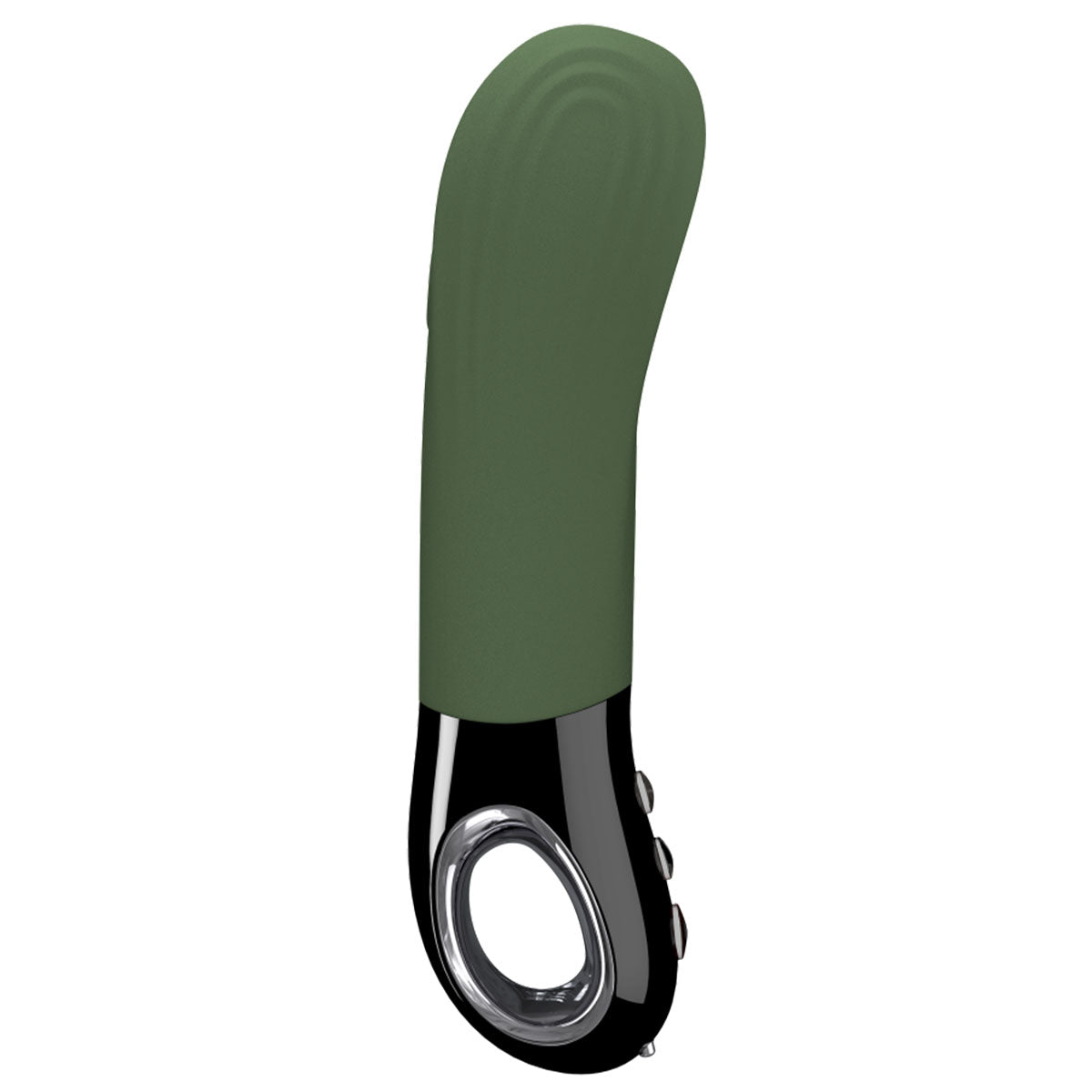 Fun Factory Manta Vibrating Stroker Moss Green
