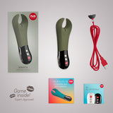 Fun Factory Manta Vibrating Stroker Moss Green