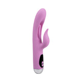 Camtoyz Rabbit Vibrator Usb-c Charging Avery in sexy pink silicone design for dual stimulation.