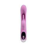 Camtoyz Rabbit Vibrator Usb-c Charging Avery in soft pink silicone with dual stimulation design.