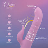 Camtoyz Rabbit Vibrator Usb-c Charging Osma features and functionalities diagram with detailed descriptions.