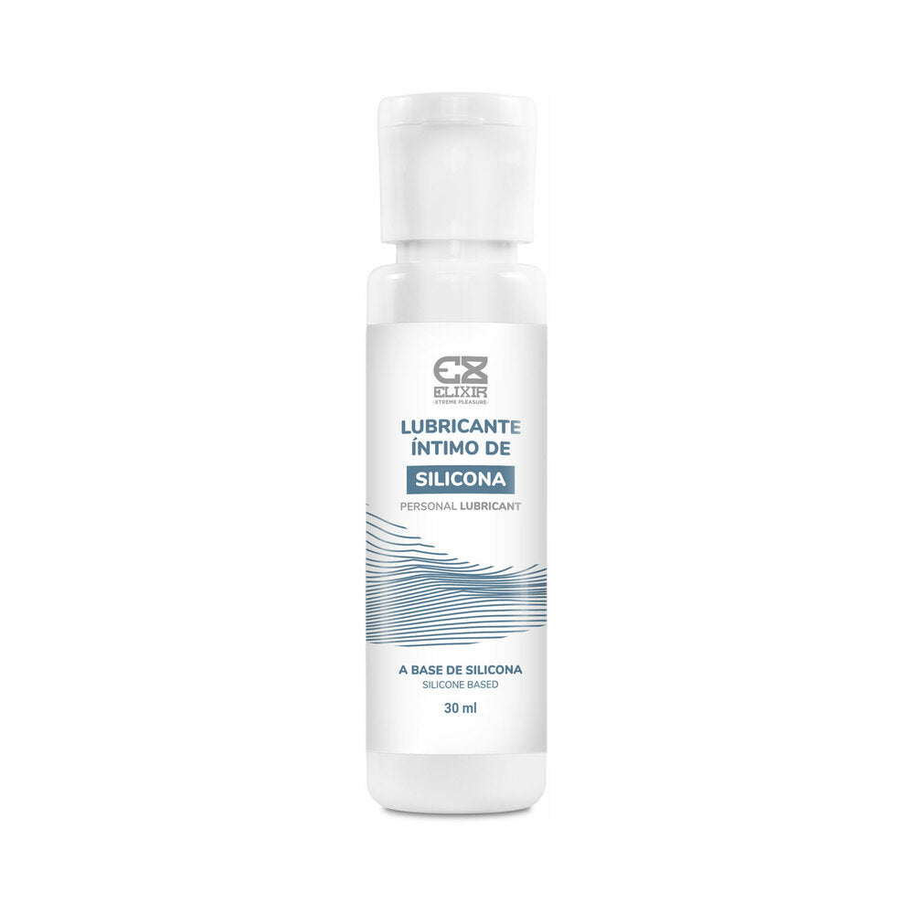 Elixir Personal Silicone Lubricant 30 ml bottle, silicone-based personal lubricant for maximum longevity and water resistance.