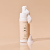Sex Au Naturel Prebiotic Intimate Wash Gentle Foam bottle with gentle foam, ideal for intimate skin care.