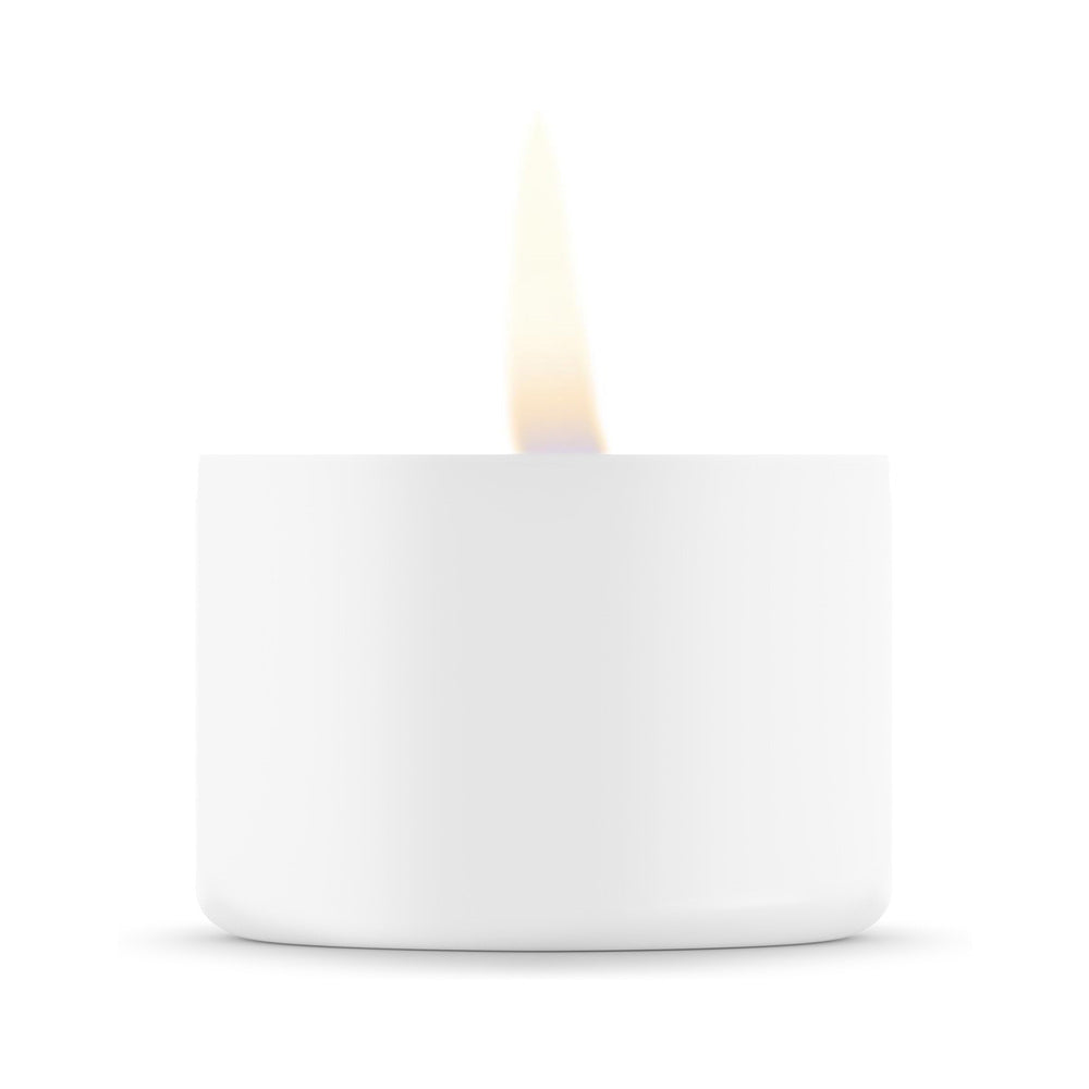 Bijoux Indiscrets Slow Sex Massage Candle with a gentle flame, perfect for sensual, indulgent massages.