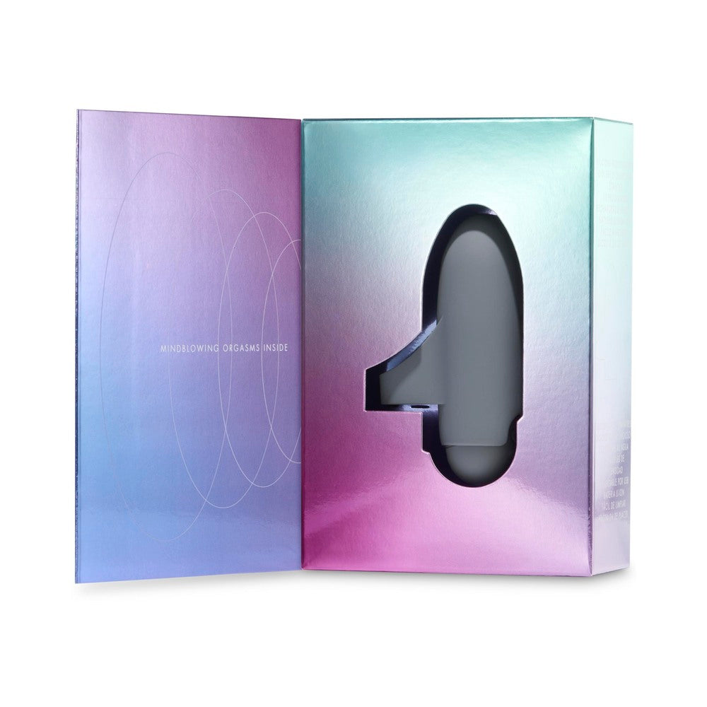 Clitherapy Better Than Your Ex Rechargeable Finger Vibrator in colorful packaging with the text 'Mindblowing Orgasms Inside'.