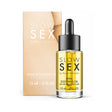 Slow Sex Anal Soothing Oil Before And After Care in a bottle with dropper and box packaging.