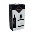 Pumped Vulva & Breast Pump With Tongue Stimulator Black packaging featuring automatic and rechargeable features.