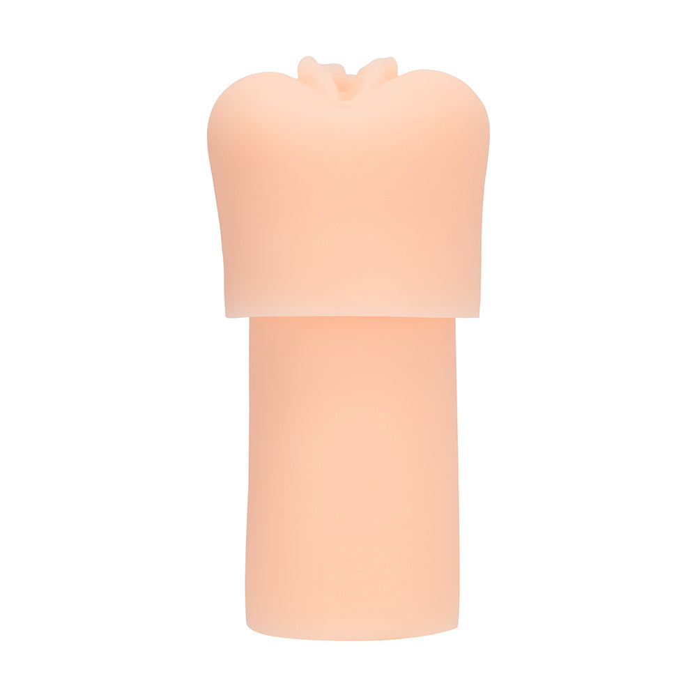 Pumped Vagina Pump Sleeve 381 Gr Beige, a soft TPE replacement sleeve designed for secure airtight sealing with pump cylinders.