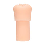 Pumped Vagina Pump Sleeve 381 Gr Beige, a soft TPE replacement sleeve designed for secure airtight sealing with pump cylinders.